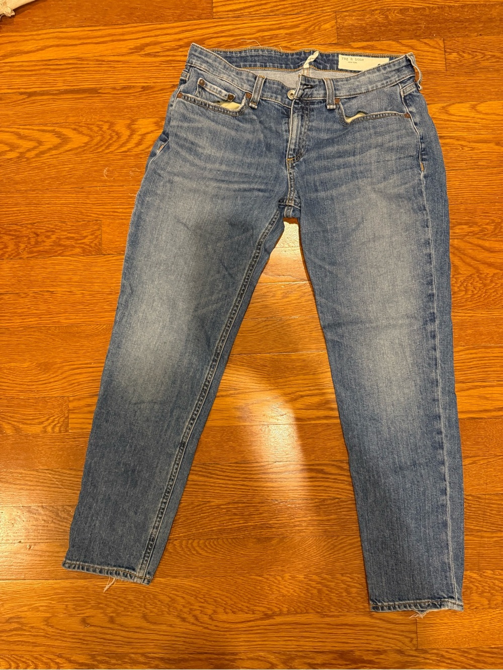 Rag and Bone Jeans low rise slim boyfriend jeans
